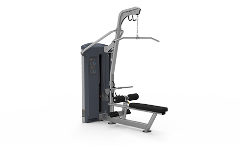 坐式高拉、低拉雙功能訓練器
