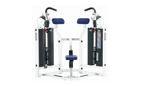 插片配重分動式二頭肌訓練器