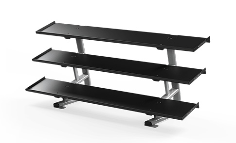 三層托盤啞鈴架