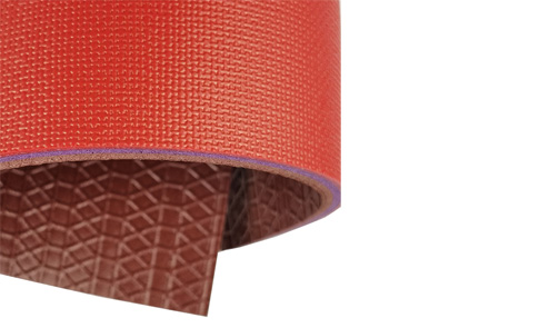 MAX系列紅色布紋PVC運動地板