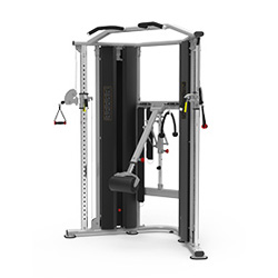 可調節雙滑輪多功能訓練器